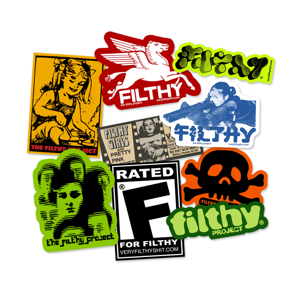 hued Sticker Pack
